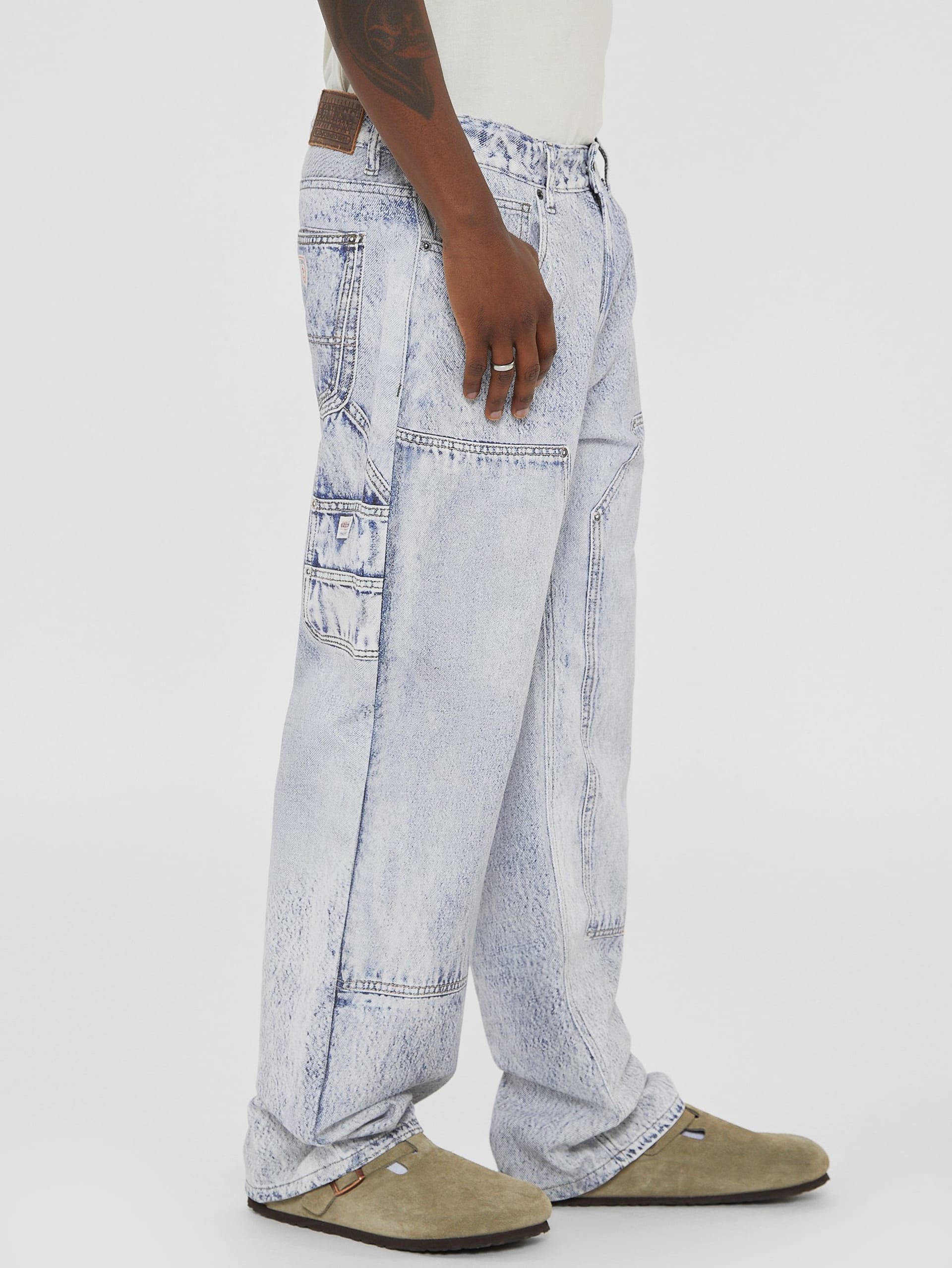 Calça jeans folgada GUESS Originals Photo Real