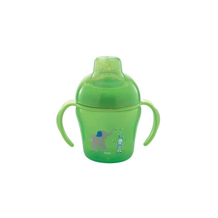 Tasse d'apprentissage 200ml - Vert - Doré