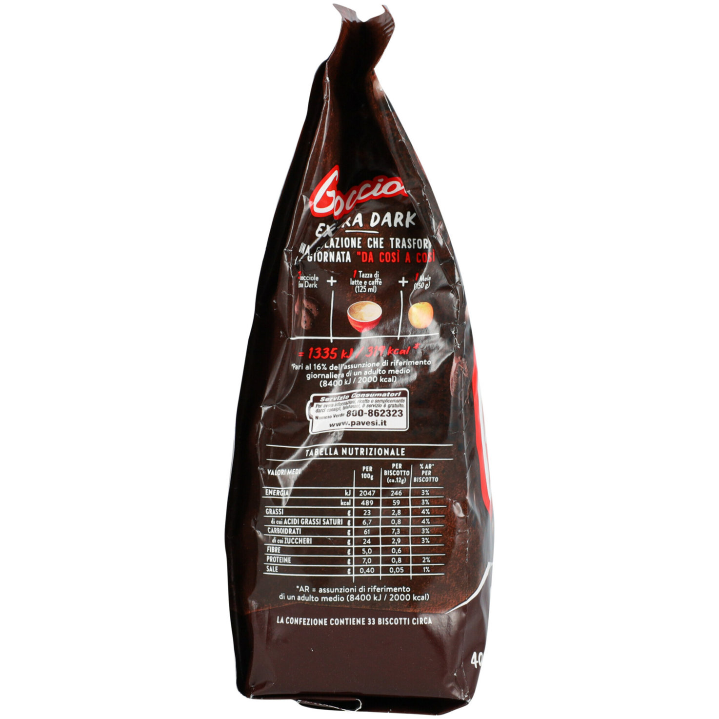 Pavesi Gocciole Extra Dark