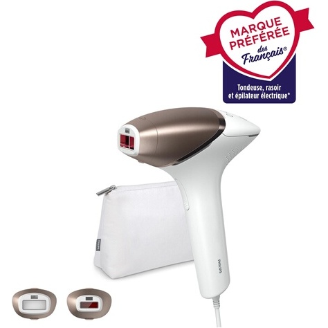 Epilation semi-définitive Philips Lumea série 8000 SenseIQ BRI945