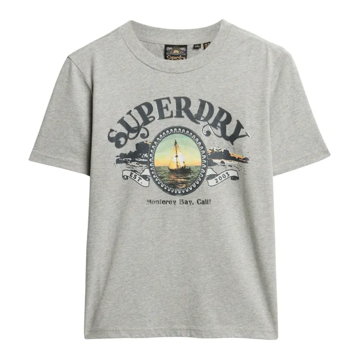 Superdry Travel Souvenir Shirt Dames