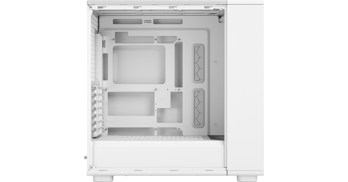 Fractal DesignEpoch XL TG midi tower behuizing  (Wit | 2x USB-A | 1x USB-C | Tempered Glass)