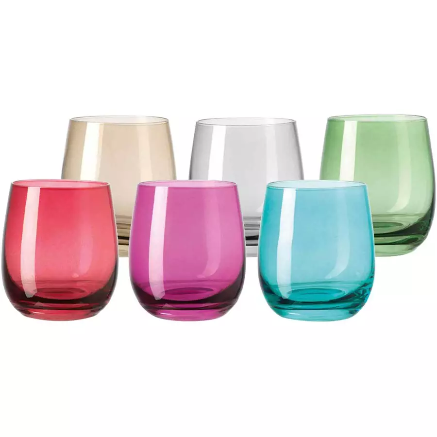 Leonardo Trinkgläser Sora 300 ml 6er Set bunt