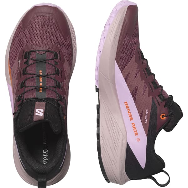 Chaussure trail SALOMON SENSE RIDE 5 GORE-TEX W CATAWG/ORCHIB/C