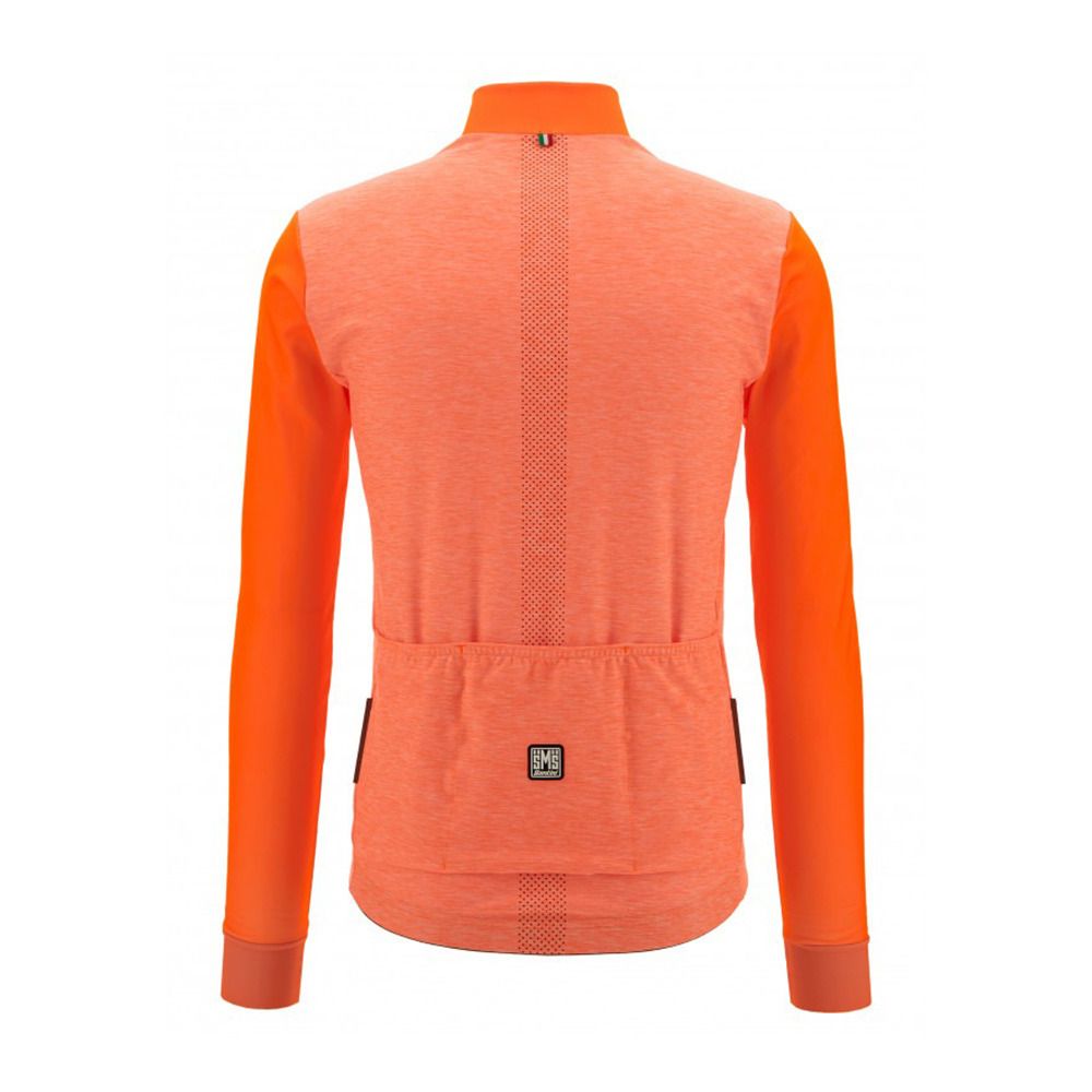 Santini COLORE PURO - Maillot Homme orange fluo