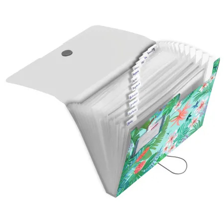 Herlitz Dokumentenmappe / Fächermappe A4 mit 12 Einsteckfächern 