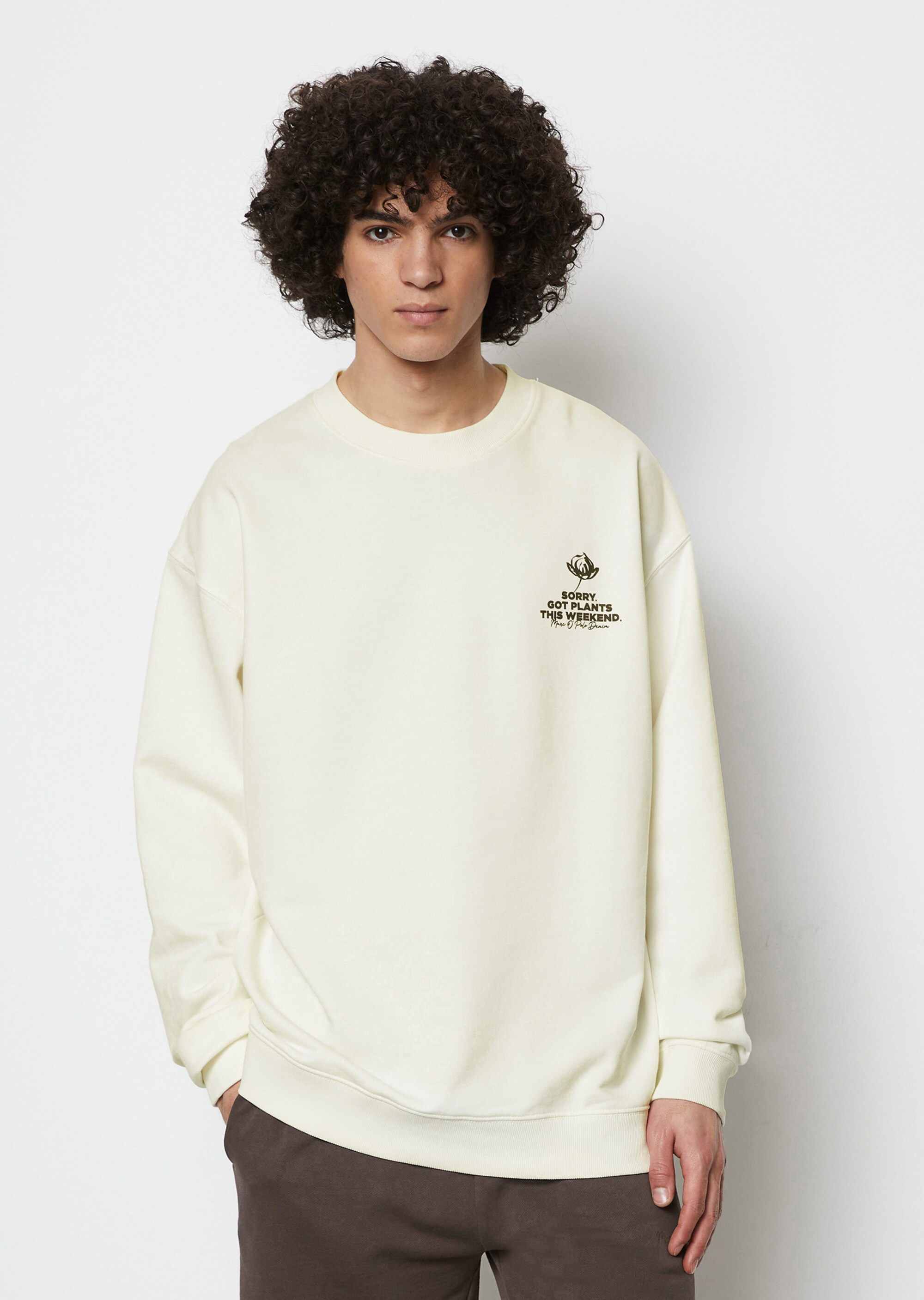 Sweatshirt relaxed mit Rückenprint