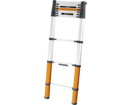Batavia Giraffe Air aluminium telescopische ladder, 2,93 m, uitschuifbare ladder, aantal sporten/treden: 10