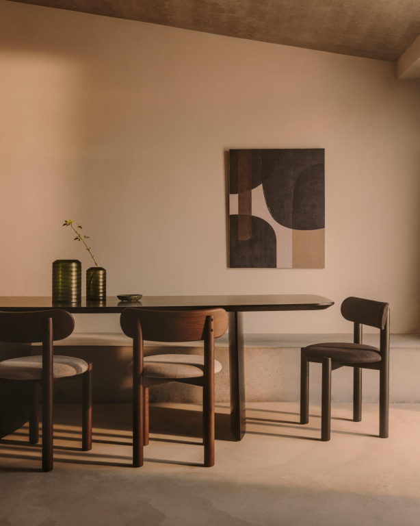 Kave Home Bunce vaas H25 groen