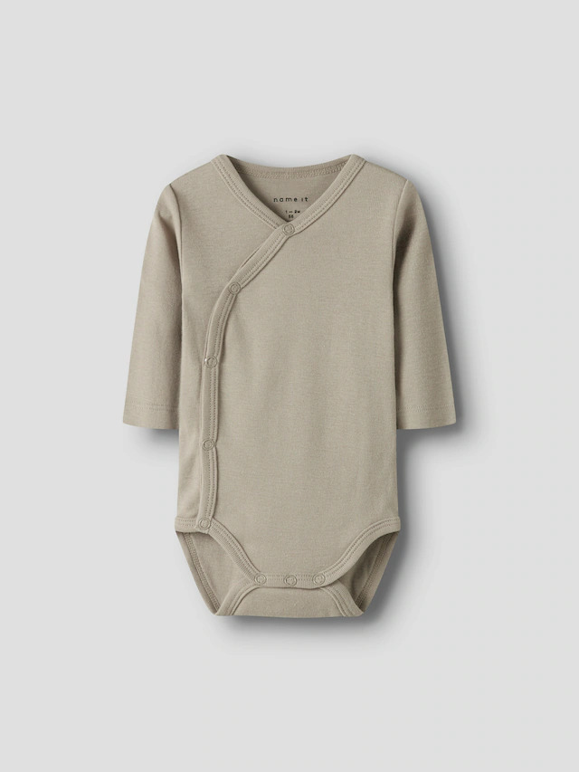 Name It Body »NBNBODY 2P LS WRAP SOLID NOOS« Packung, 2 Stk.