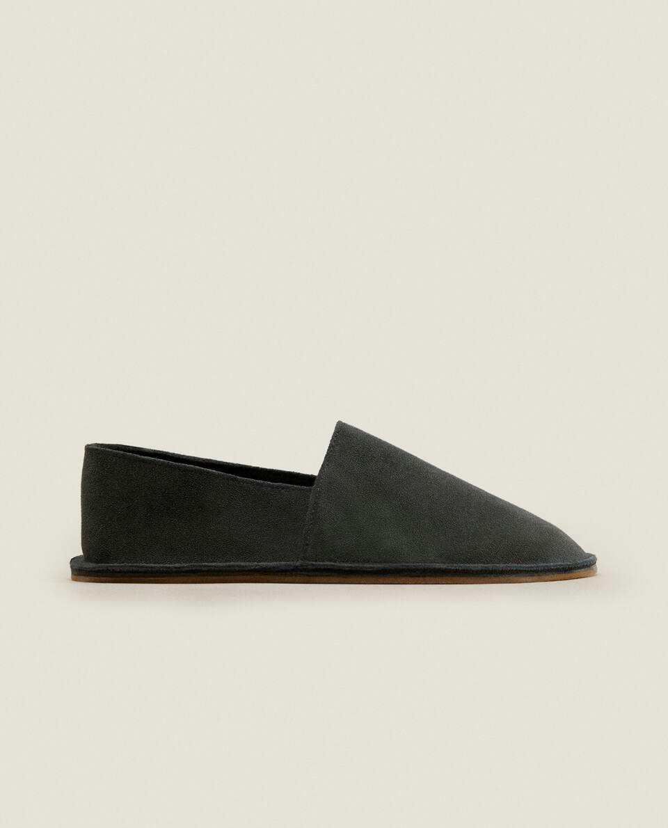 CHINELOS BABOUCHE DE COURO MINIMALISTA