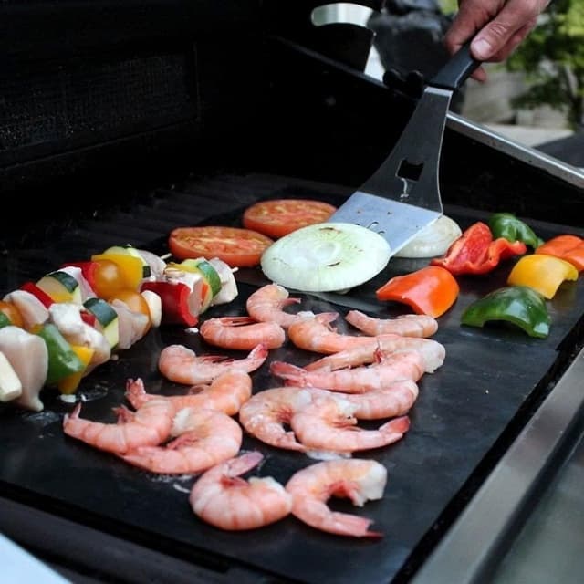 Grillmåtte Non-stick Sort 5-pak