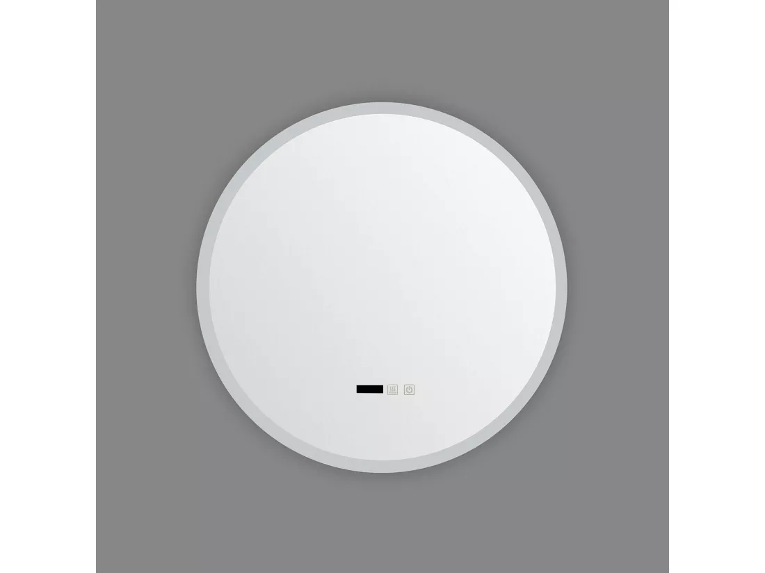Miroir Salle de Bain avec Éclairage LED Anti-buée Palolem Ø60cm Sélectionnable (chaud-neutre-froid)