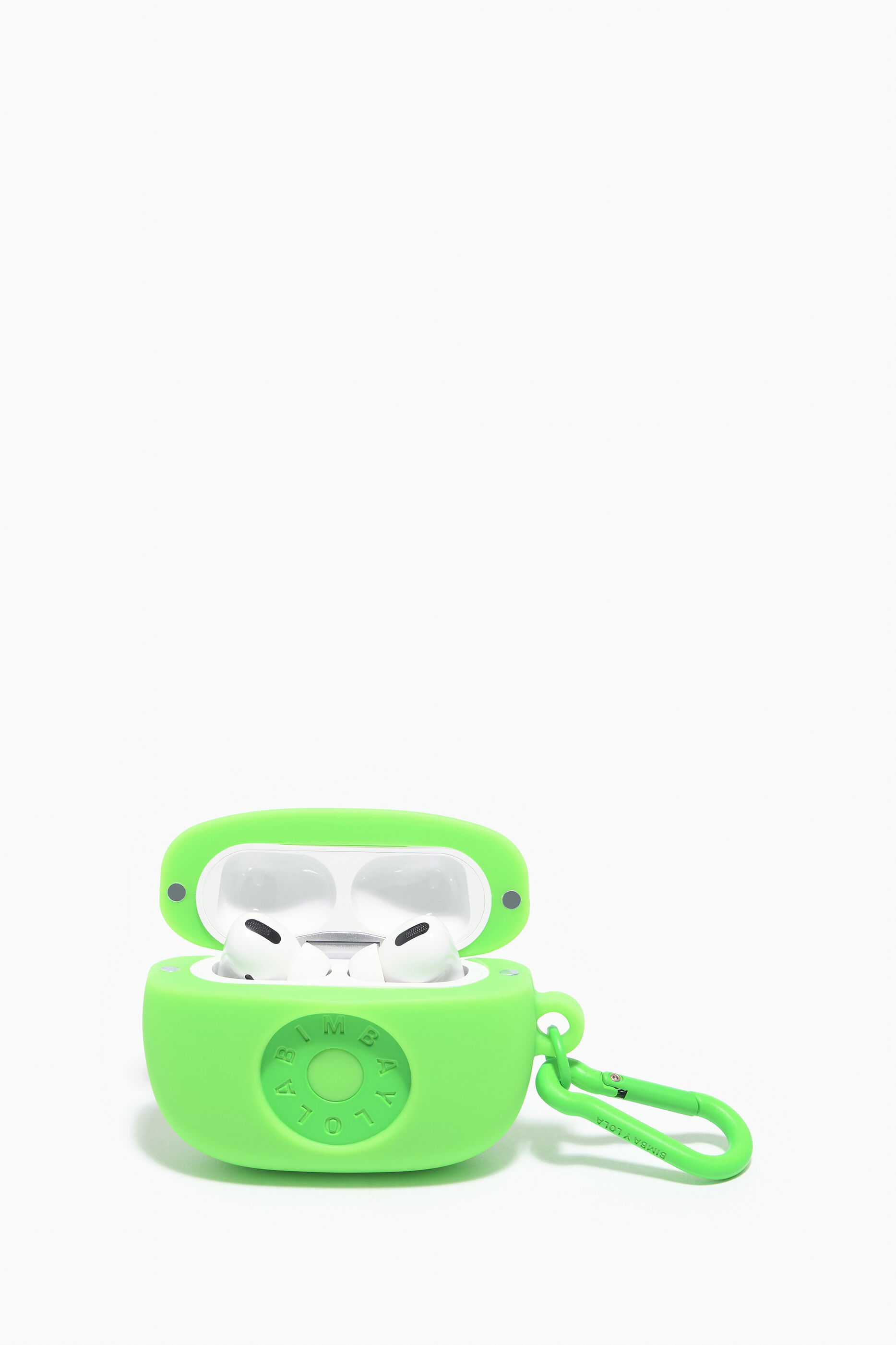 Capa de silicone para AirPods Pro com logotipo verde