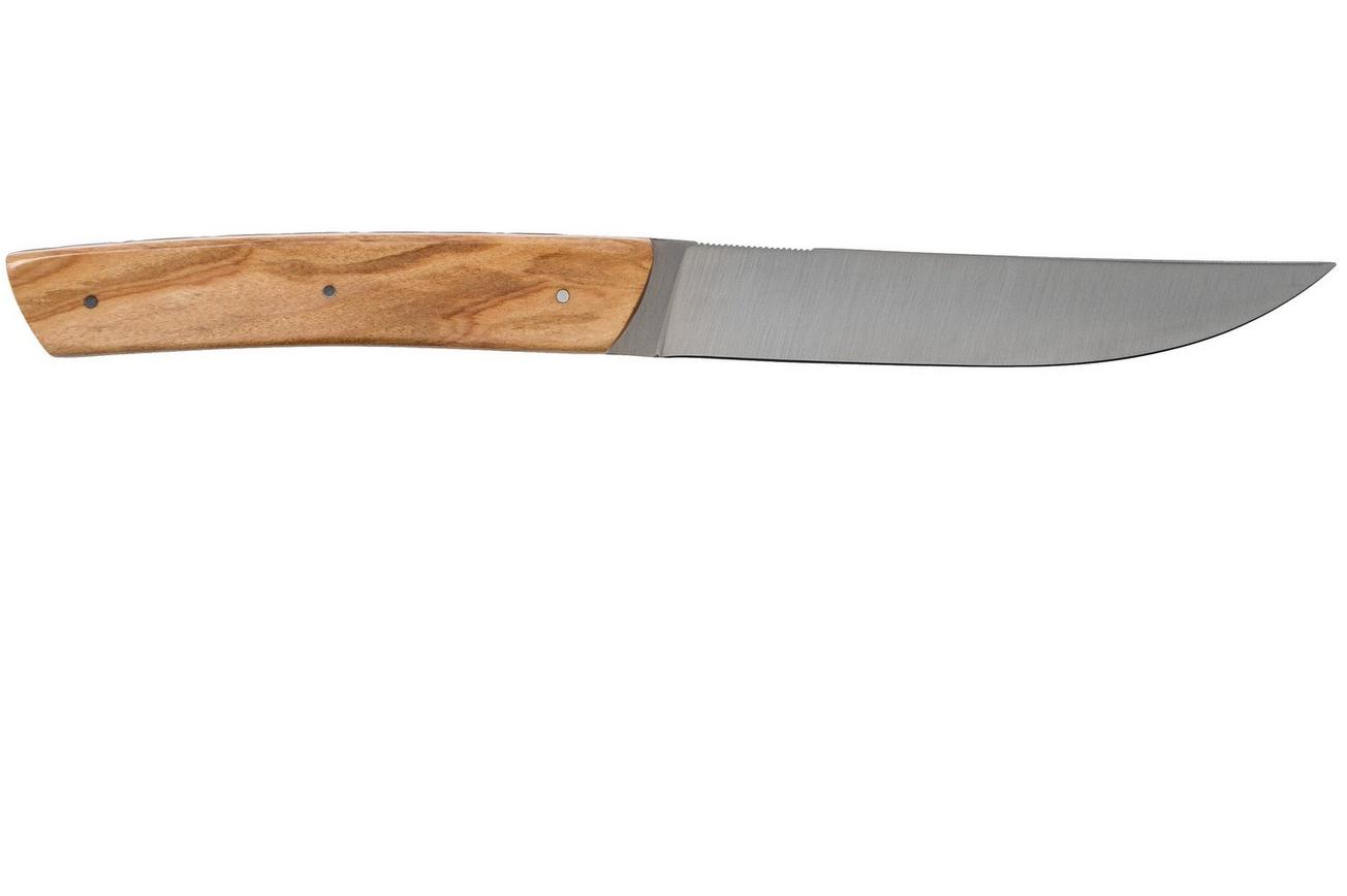 Fontenille Pataud Le Thiers 2dlg steakmessenset olijvenhout, TR2TOL