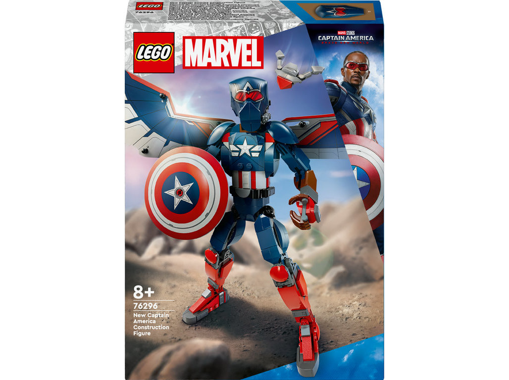 CAPITÃO AMÉRICA LEGO SUPER HEROES MARVEL