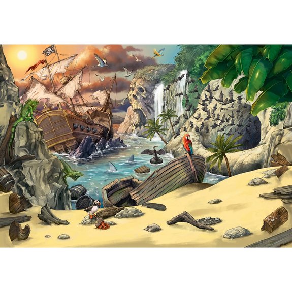 Escape Puzzle Kids Ravensburger 368 pièces - Pirates