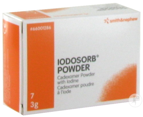 Smith&Nephew Iodosorb Powder Pièces 7x3g (66001286)