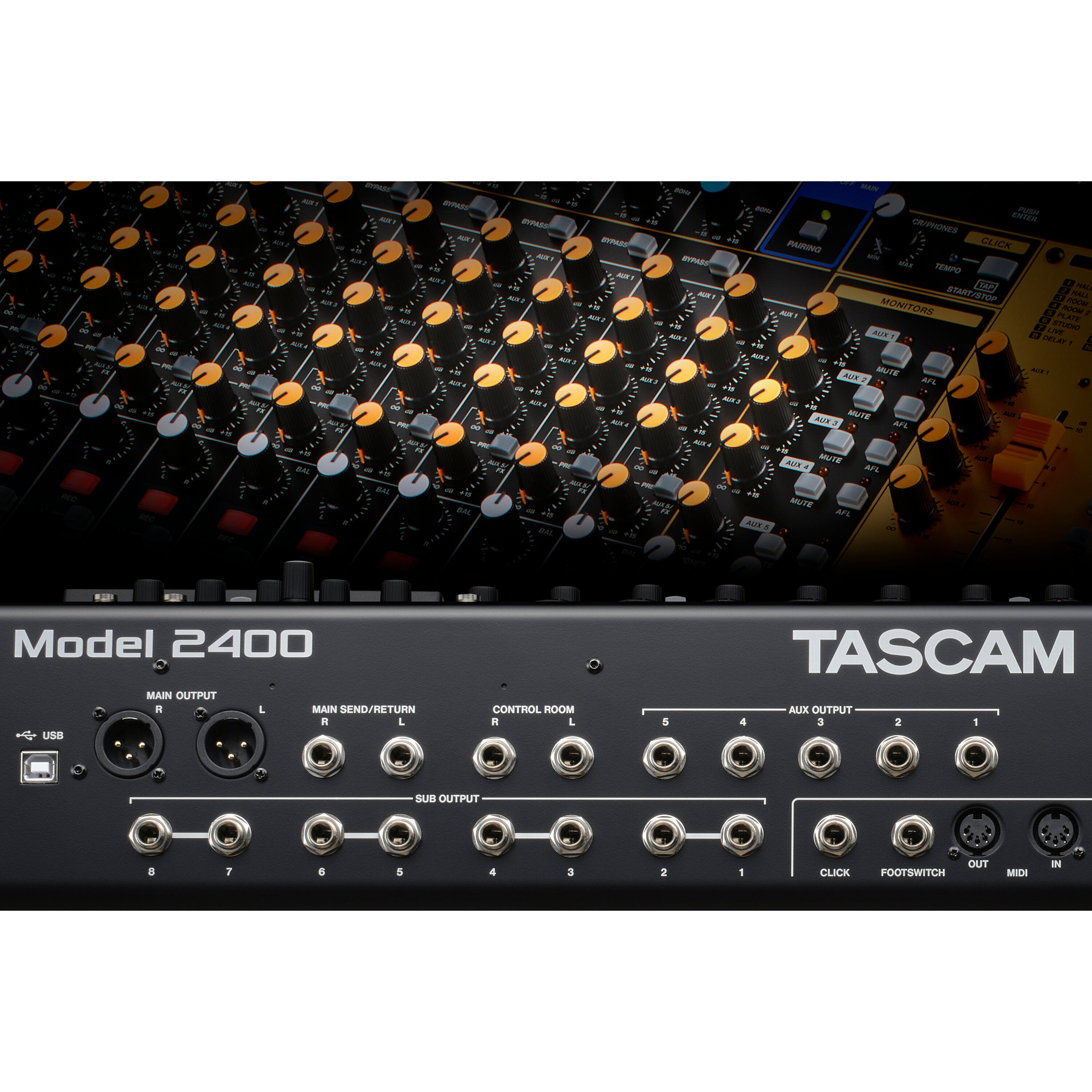 Tascam Model 2400 22-kanaals recording mixer