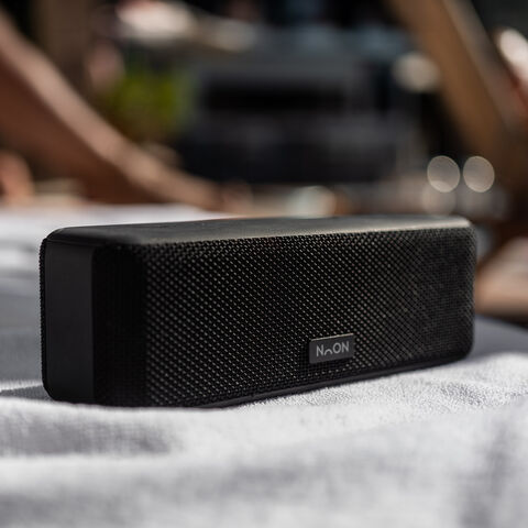Noon Audio FLIXX – betaalbare en waterdichte streamingluidspreker met goed geluid Zwart