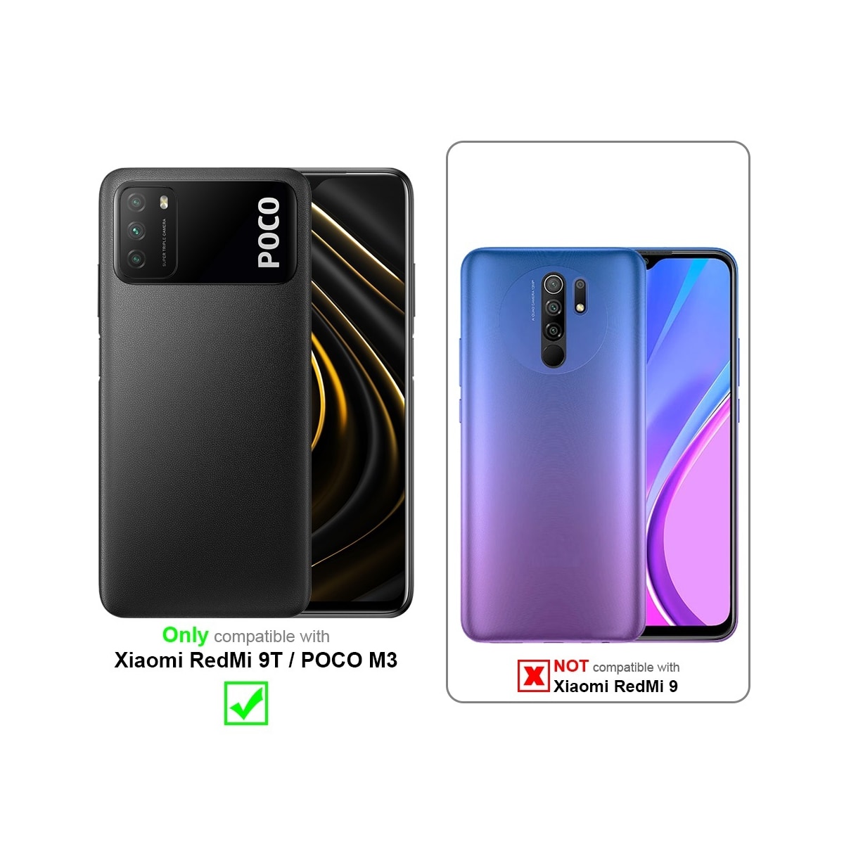 Xiaomi RedMi 9T / POCO M3 Skjermbeskytter Skärmskydd