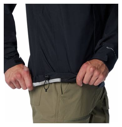 Veste Imperméable Columbia Wahkeena Falls 3L Noir