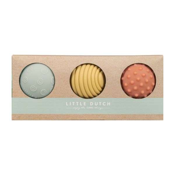 Little Dutch Farm Zintuig Ballen set/3