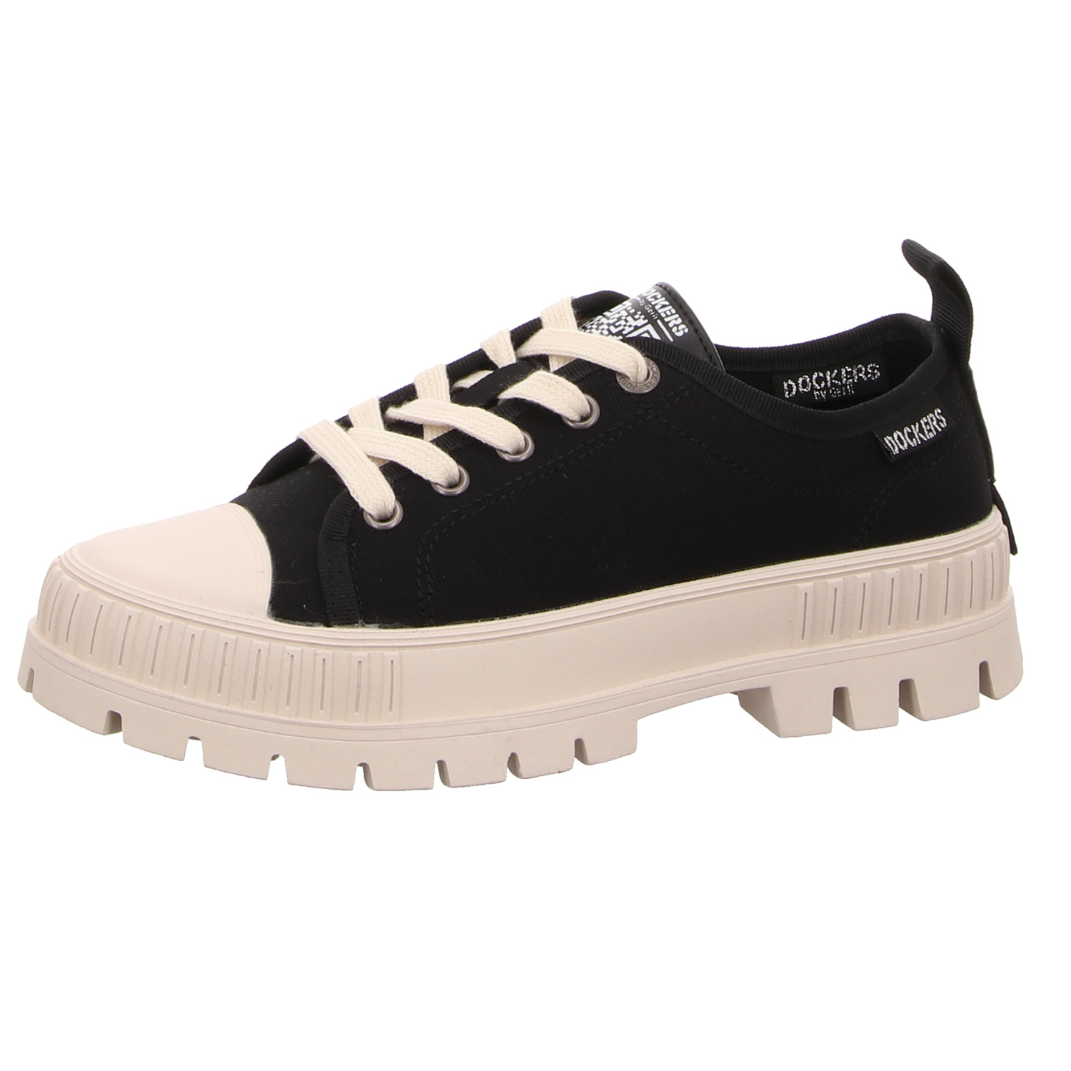 Dockers Schnürhalbschuh schwarz