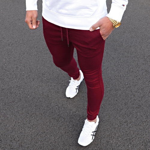 Jogger Pant Super Skinny 810 Bordeaux