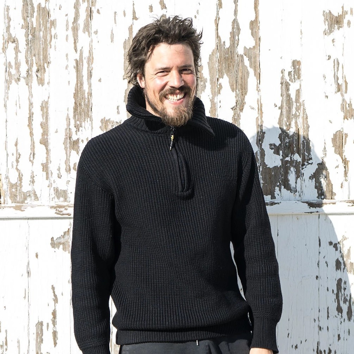 Jeckybeng Seemanns-Pullover The Seaman Sweater Unisex Black