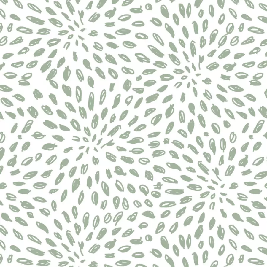 Bianconiglio Kids® Wickelauflage für Waschmaschine FLAFFI ANTHERA Salbei 60 x 60 cm