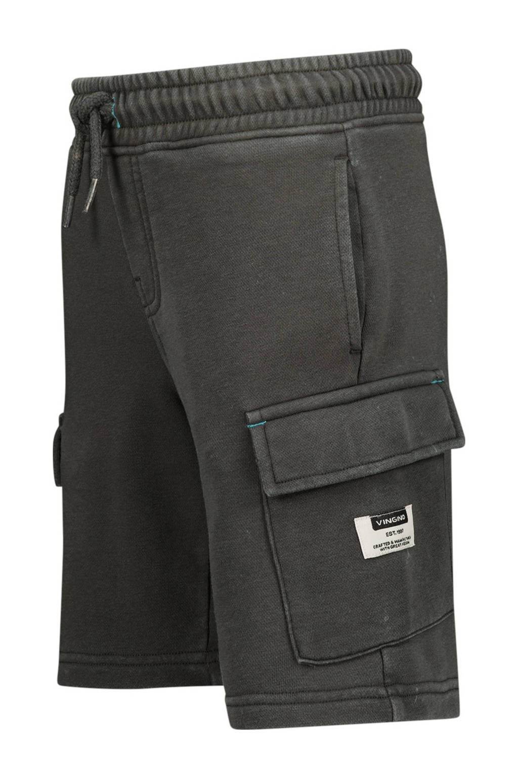 Vingino cargo short Rolfi donkergrijs