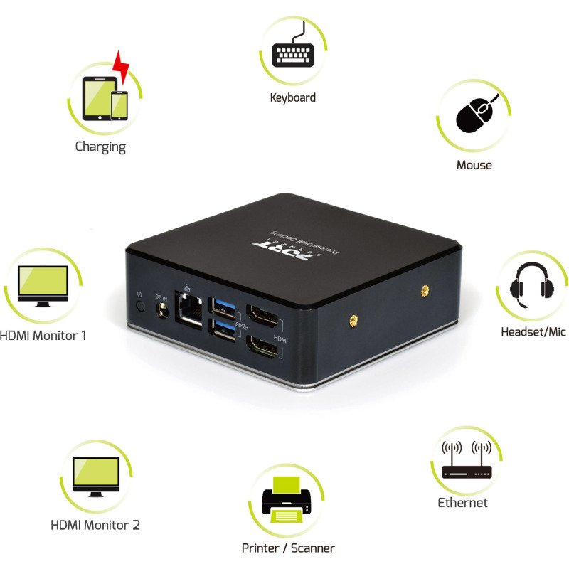 Station d’accueil universelle Port USB-C 2 X 2K