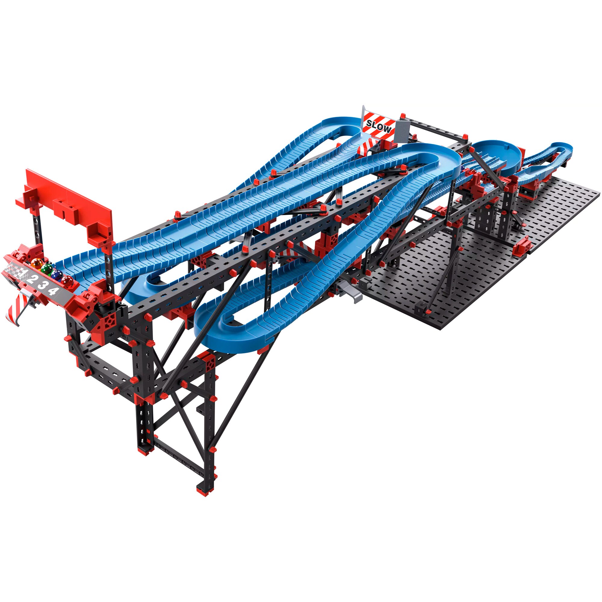 fischertechnik Kugelbahn Marble Competition