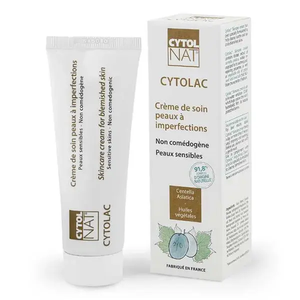 Cytolnat - Creme para a pele Cytolac com tendência a acne