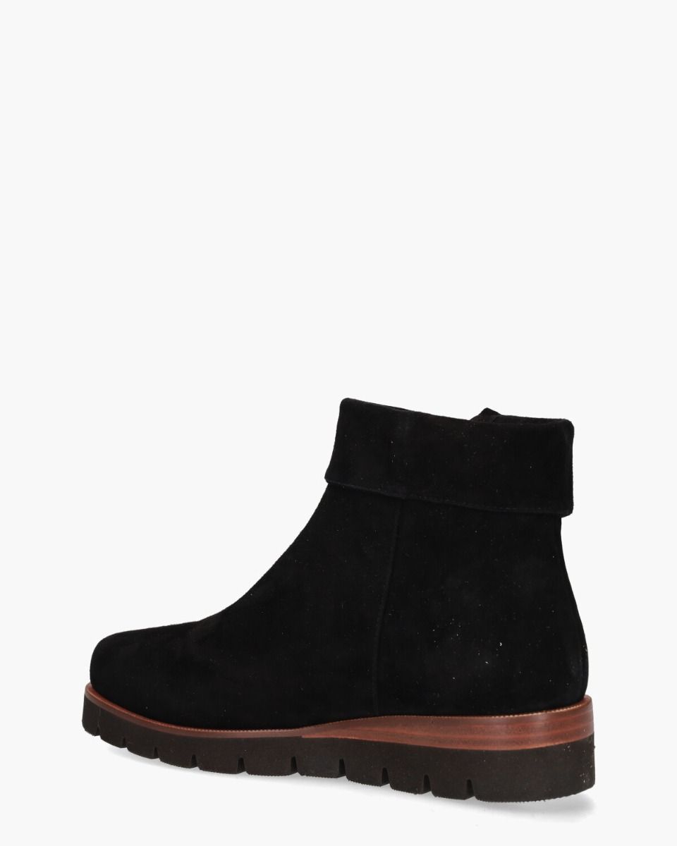 Di Lauro Nanet Zwart Dames Enkelboots