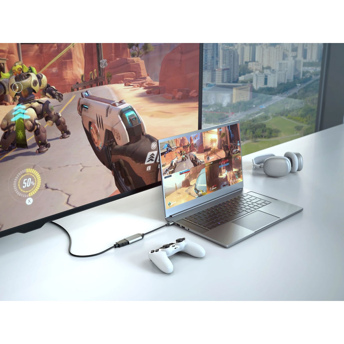 Hyper HyperDrive USB-C til HDMI adapter