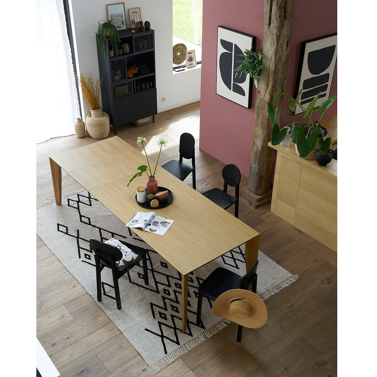 LA REDOUTE INTERIEURS<br>Tela de linho estampada 70x100 cm, Lodga