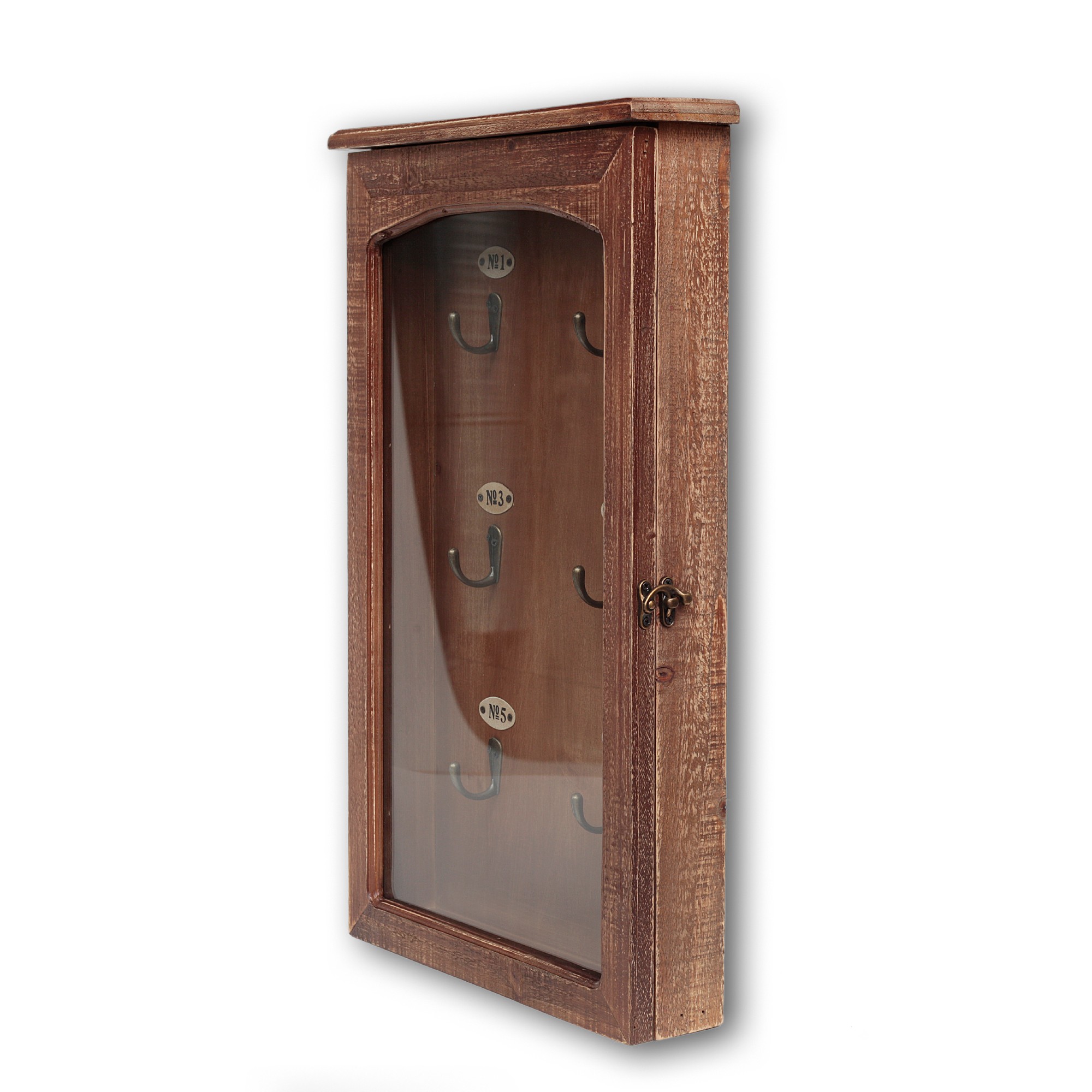 Schlüsselschrank, Tannenholz, H 51,5 cm, B 32 cm, T 8 cm von fischer's lagerhaus