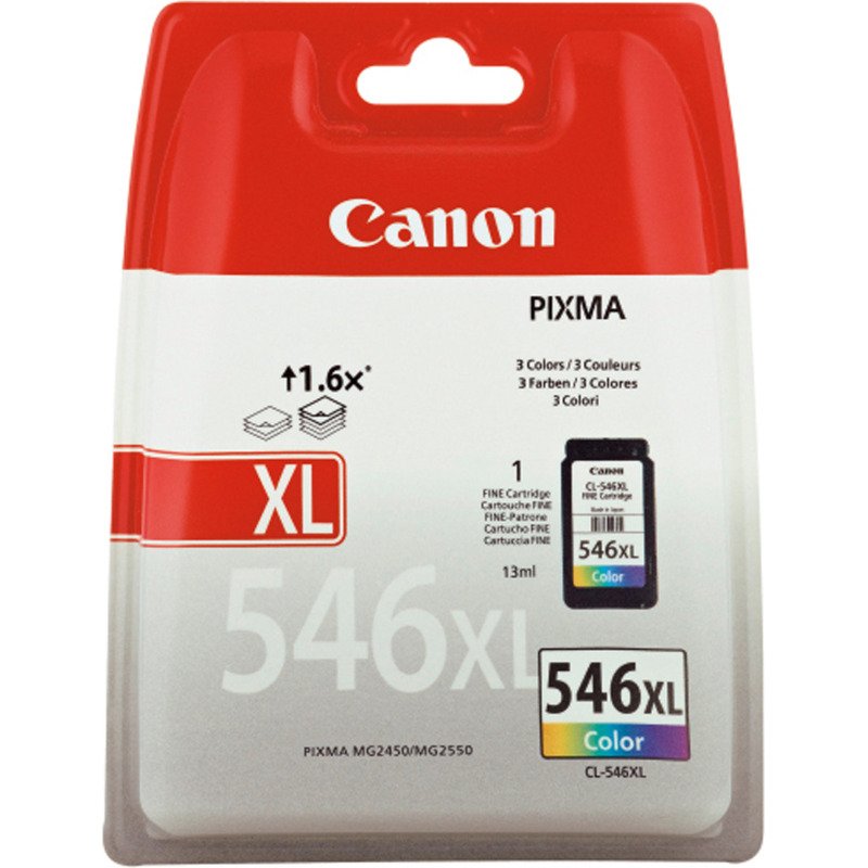 Cartouche Canon CL-546XL haute capacité 3 Couleurs