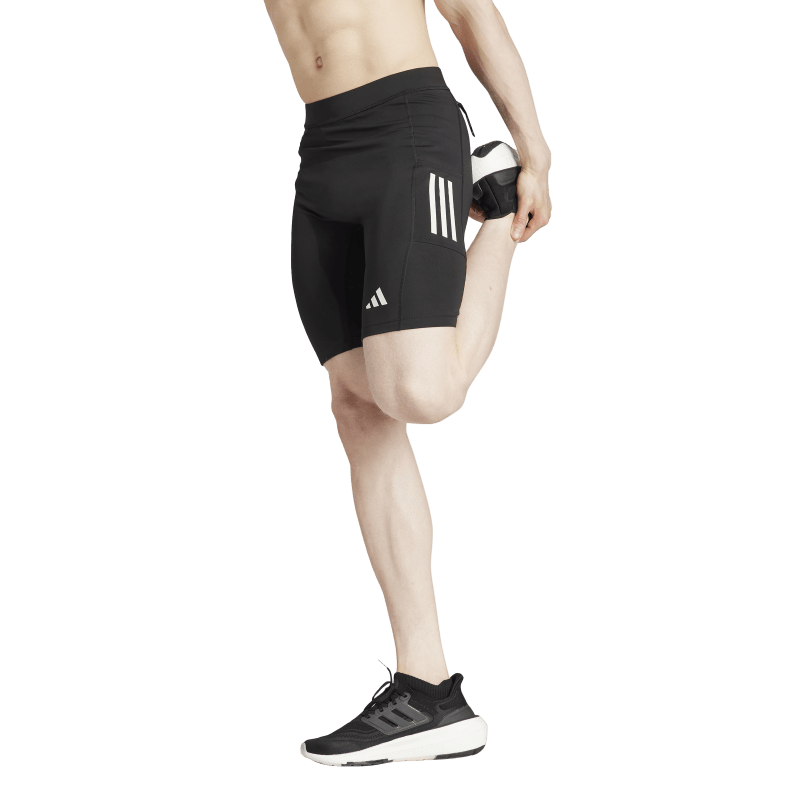 adidas own the run korte tights ik5022 black white