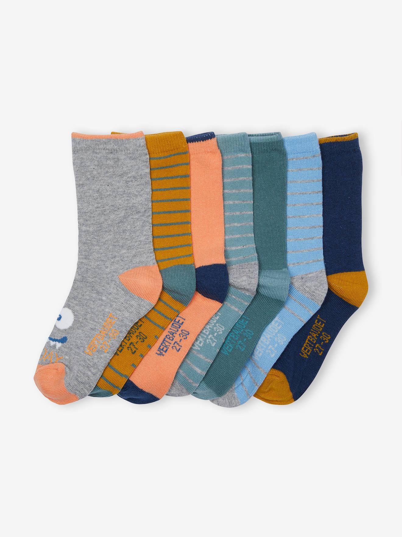Pacote com 7 pares de meias 