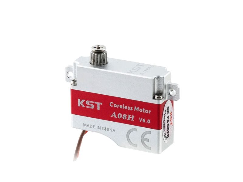 KST Micro Servo A08H V6.0 3.2 kg, 0.09 s, Digital HV Ideales 8 mm Servo für alle F3K, F5K, F5J und Indoor Flugmodelle