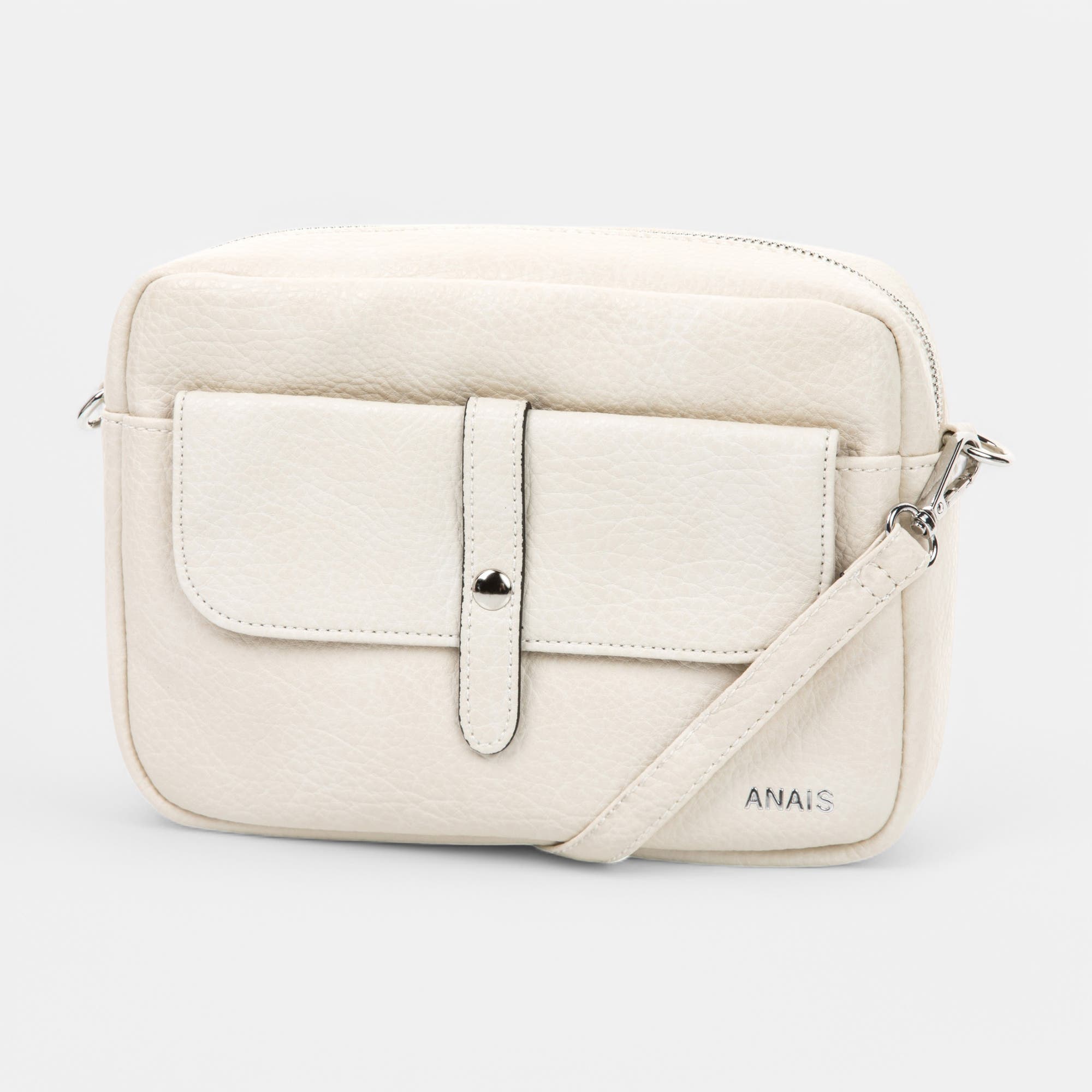 Sac bandoulière beige