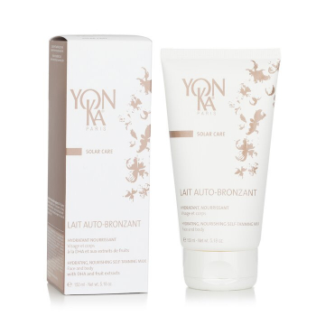 Yonka Yonka Creme Solar Care Lait Auto-Bronzant - Hydrating, Nourishing Self-Tanning Milk With DHA & Fruit Extracts - Face & Body 150ml/5oz
