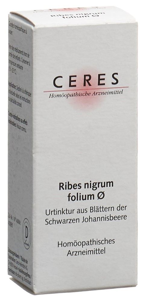 CERES Ribes nigrum folium Urtinkt 20 ml