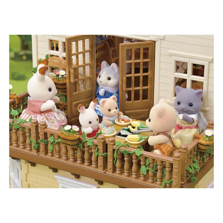 Sylvanian Families La grande maison éclairée et sa pièce secrète