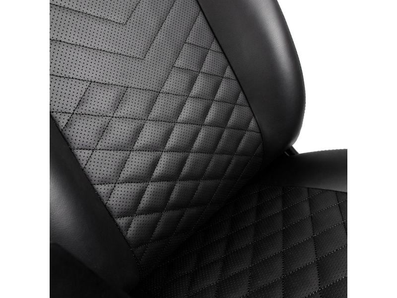 noblechairs Gaming-Stuhl ICON Schwarz Kunstleder-Computersessel