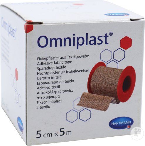 Hartmann Omniplast Sparadrap 5cm x 5m Pièce 1