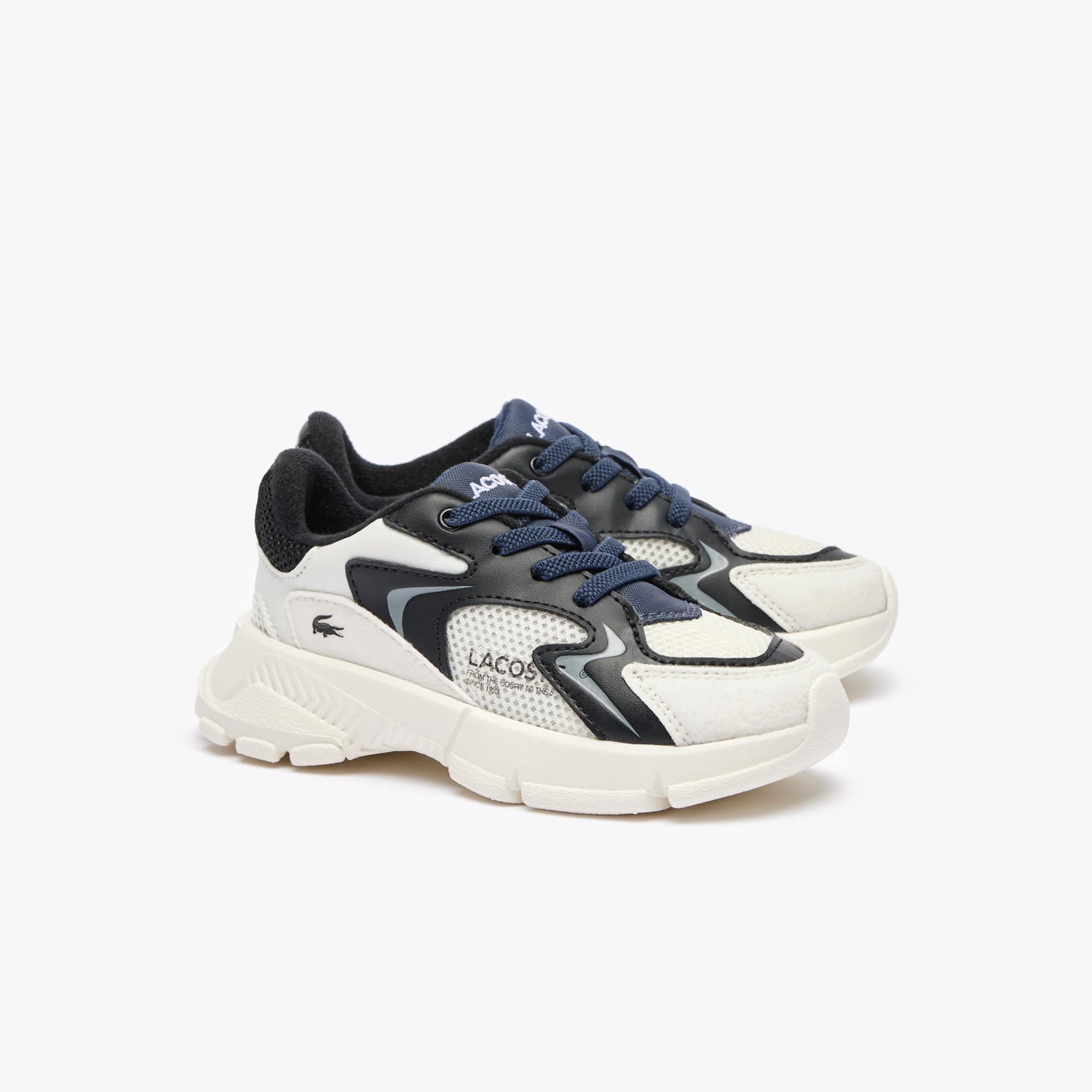 Sneakers L003 Neo bébé Chaussures - Blanc - Lacoste - Enfant